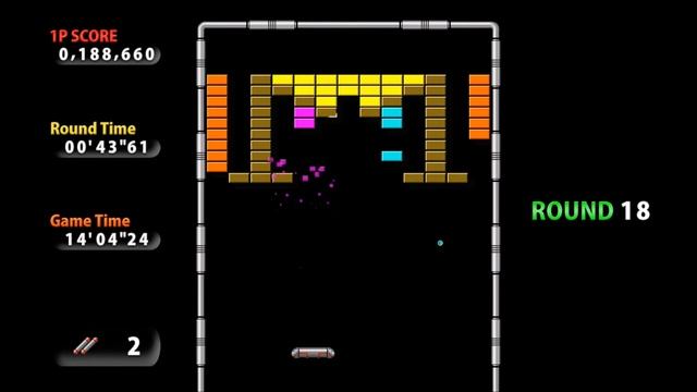 Arkanoid Live Episode 1 - Solo Lives - 26'58"39 (World Record) (With Commentary) смотреть онлайн