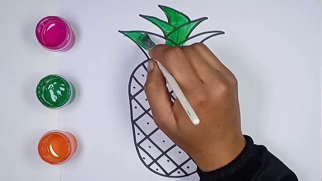 КАК НАРИСОВАТЬ АНАНАС смотреть онлайн