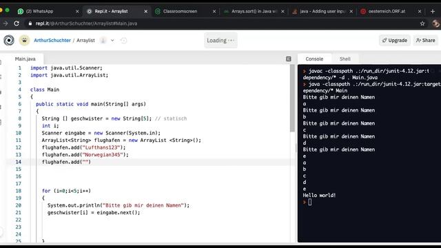 Java Aufbaukurs Session 7: Arrays und foreach Teil II смотреть онлайн