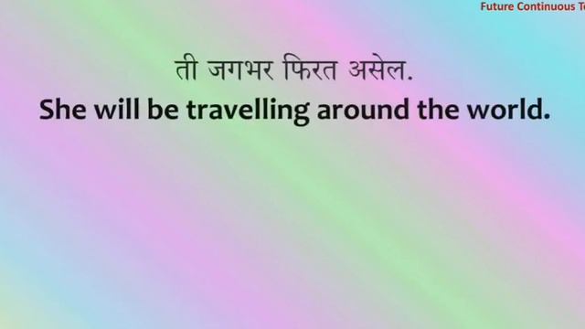 Future Continuous Tense: Explained in Marathi | Future Continuous Tense मराठीतून смотреть онлайн