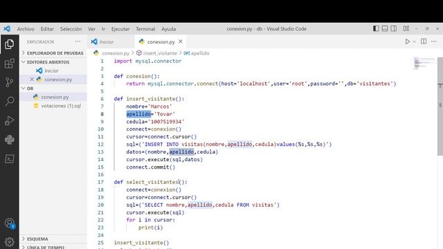 Crud python( insert, select, update, delete) смотреть онлайн