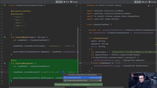 Friends App Android Client Ep7 - TDD on Android Screencast смотреть онлайн