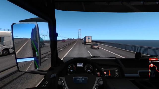 39 Euro Truck Simulator 2 Ганновер D Линчёпинг S 1067км смотреть онлайн