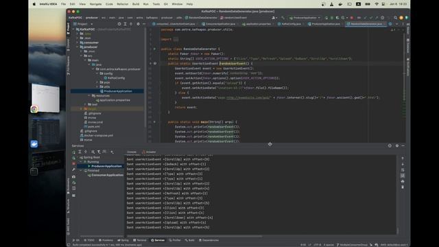 SpringKafka Consumer+Json смотреть онлайн