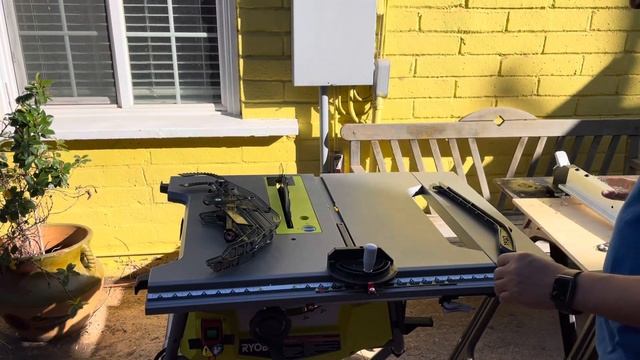 Ryobi table saw 15 Amp 10 in expanded capacity Modelo RTS23 unboxing y prueba ???????? смотреть онлайн