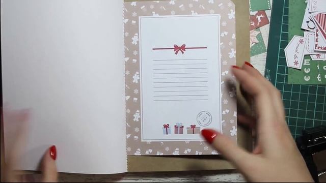 Декабрьский дневник - 2 этап!Внутренний блок♥//Блокнот в переплете- блокнот 1 !//СКРАПБУКИНГ смотреть онлайн