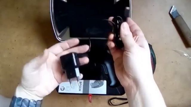 Шуруповерт BOSCH IXO V BBQ Set, распаковка смотреть онлайн