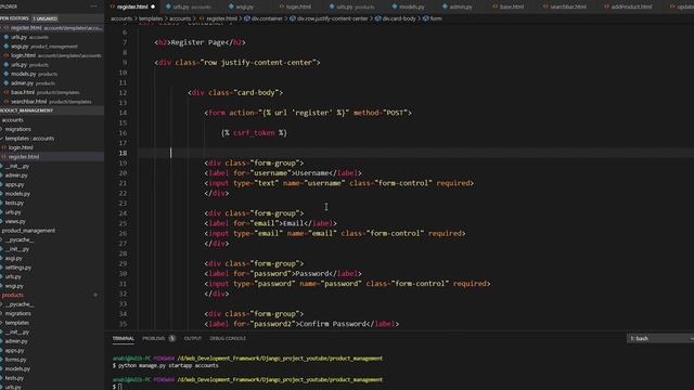 Django Course Part - 9 || Authentication | Login & Registration System смотреть онлайн