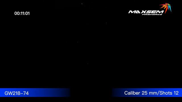 Батарея салютов Maxsem, 1"-12 залпов, RED PIONY, GW218-74 смотреть онлайн