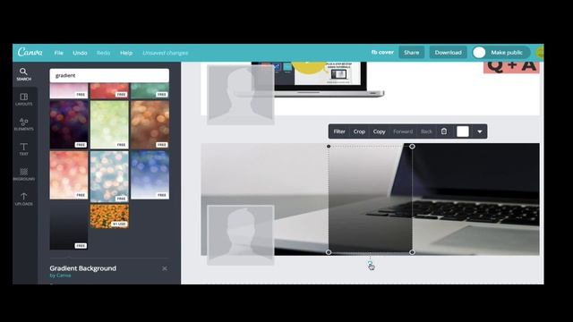 How to Create a Gradient in Canva : Canva Tutorial смотреть онлайн