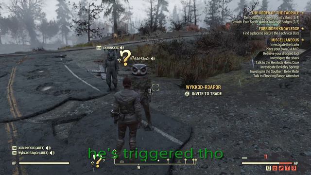 "Real Raiders" Get mad | Fallout 76 PvP смотреть онлайн