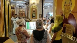 Просительная ектения «Виленская». Регент Ирина Филатова (Придел в честь Серафима Саровского).