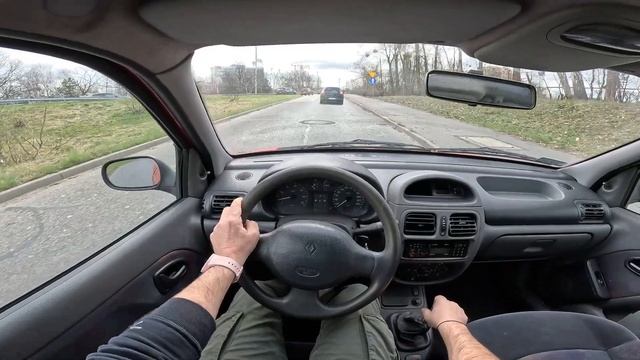 1999 Renault Clio II | 1.1 58HP | POV Test Drive