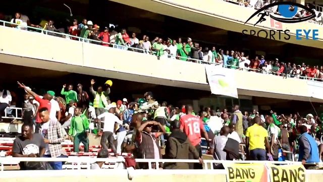 SAD! Gor Mahia FC And Shabana FC Fans FIGHT In The Stadium! смотреть онлайн