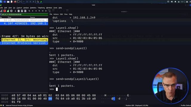 Hacking networks with Python // Creating malicious packets and breaking TCP/IP rules смотреть онлайн