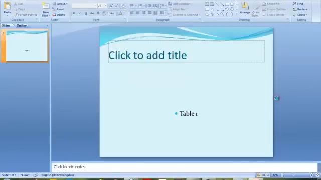 Copy Table from Microsoft Word to PowerPoint смотреть онлайн
