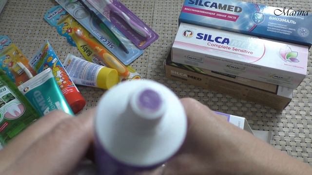 Зубные пасты и щетки от SILCAMED смотреть онлайн