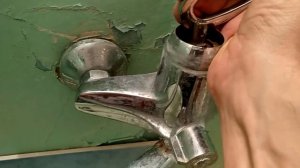 По легче со мной))) "Крах" ручки однорычажного смесителя.