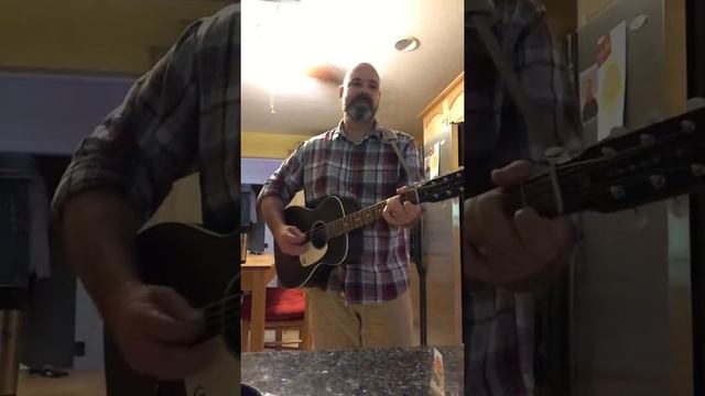 The Cape, Guy Clark Cover on new Gretsch G9500 Parlor Guitar in the kitchen смотреть онлайн
