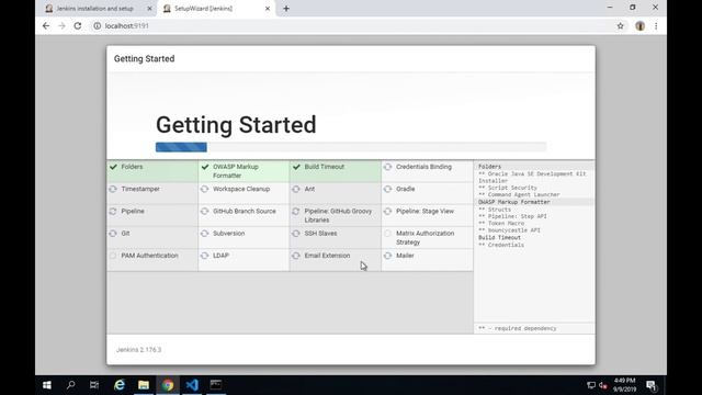 Protractor Beginner Tutorial 14 | How to run Protractor tests from Jenkins смотреть онлайн