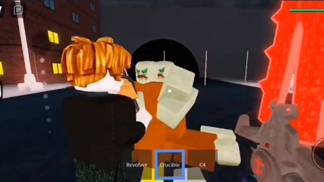 Killing some zombies - Roblox Glory kill testing смотреть онлайн