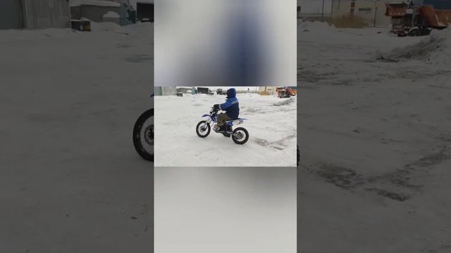 IRBIS TTR 125R зимой смотреть онлайн