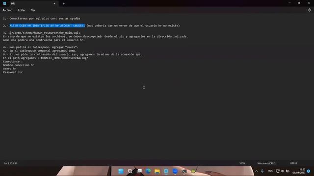 Agregar usuario HR mediante script смотреть онлайн