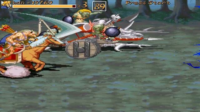 Sega's Guardian Heroes. An OPENBOR fan made game that is Fantastic! But very hard! No Commentary. смотреть онлайн