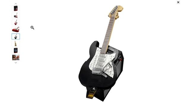 LEGO Ideas 21329 Fender Stratocaster Electric Guitar Revealed! смотреть онлайн