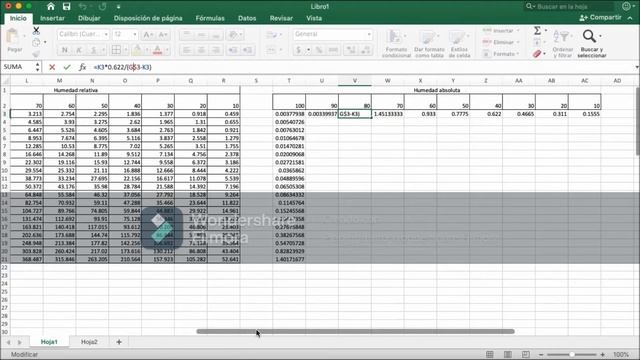 Elaboración de una carta psicométrica utilizando excel смотреть онлайн