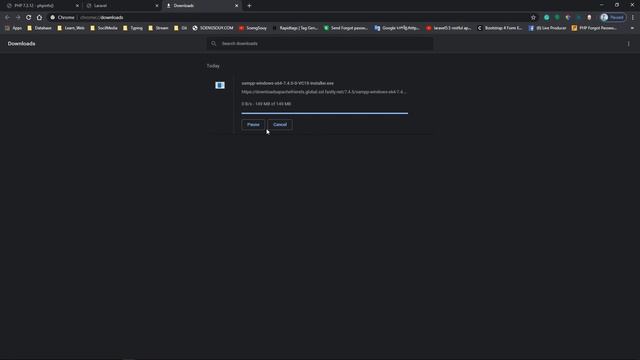 XAMPP update to new version | Laravel Mysql смотреть онлайн