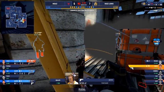 mousesports vs MAD Lions [Map 1, Vertigo] (Best of 3) ICE Challenge 2020 смотреть онлайн