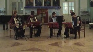 Штраус вальс "Весенние голоса" Квартет аккордеонисток "Эдельвейс"