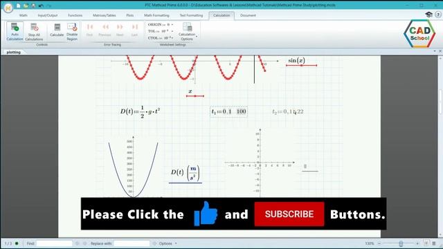 Mathcad Prime Tutorial - 3.3. X-Y plots, Polar plots and Graphing with units - Mathcad Myanmar смотреть онлайн