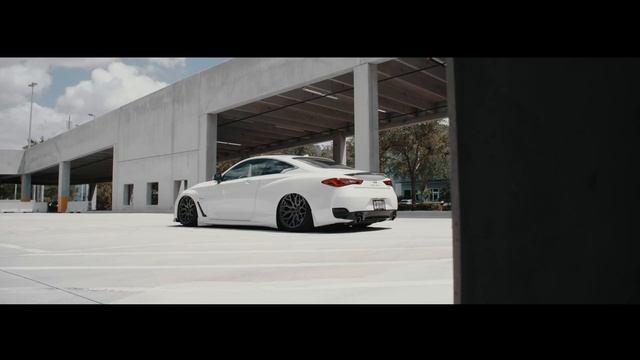 Vossen Hybrid Forged HF-2 Wheel | Infiniti Q60S Red Sport Coupe | Anthracite смотреть онлайн