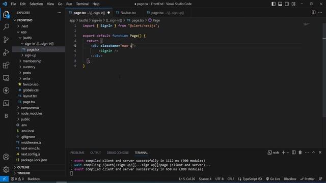 Auth | Améliorez Medium Clone avec Next.js et Clerk Auth смотреть онлайн