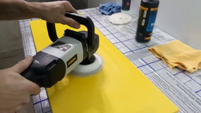 MIRKA Полировка жёсткого мебельного лака. смотреть онлайн