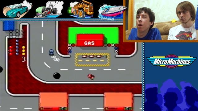 Pixel_Devil, Kinaman и JjAR - Турнир по Micro Machines #1 смотреть онлайн