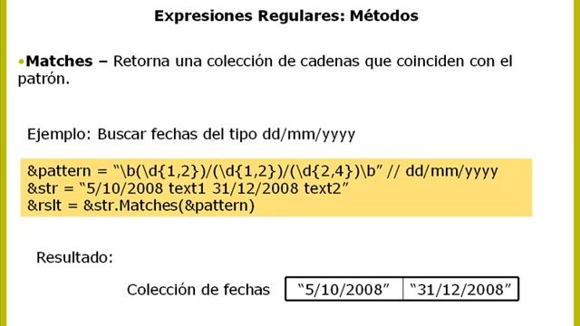 7- Método Matches смотреть онлайн