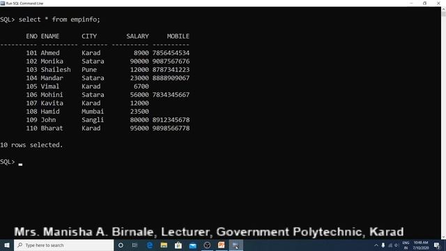 U2 SQL Operators P2 L14 смотреть онлайн