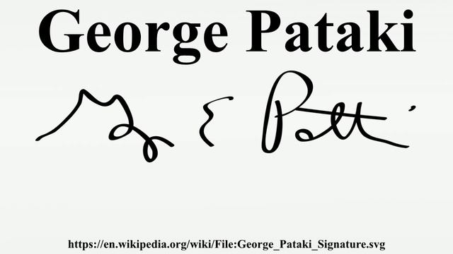 George Pataki смотреть онлайн