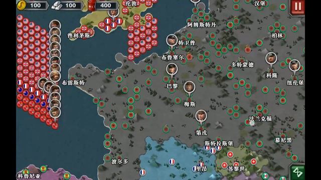 Огромная карта. Мод "Big Map Mod" на World Conqueror 3. смотреть онлайн
