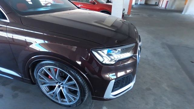 Audi SQ7 I (4M) Рестайлинг 4.0 AT (435 л.с.) 2020 смотреть онлайн