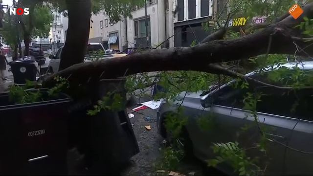 Een dag na orkaan Ida in New Orleans 'Het was best wel heftig' смотреть онлайн