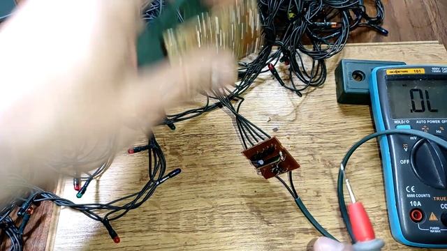 Ремонт гирлянды, как починить гирлянду, как отремонтировать гирлянду, не работает гирлянда смотреть онлайн