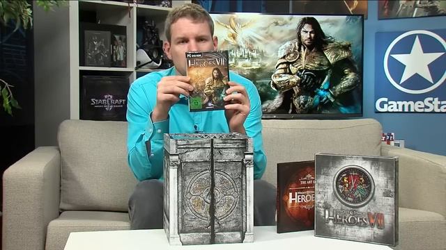 Unboxing: Might & Magic Heroes 7 Collector's Edition - Mit Tarot-Karten für die Kneipe смотреть онлайн