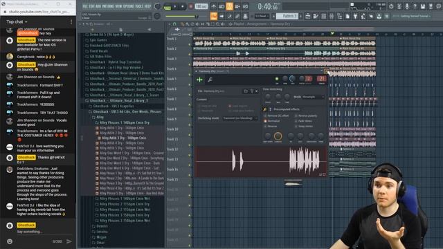*LIVE* Track from Scratch Using the Ultimate Vocal Library 3 in FL Studio смотреть онлайн