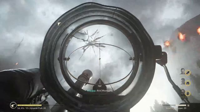 Call of Duty: WWII Прохождение ч.11 Рейн (ФИНАЛ) смотреть онлайн