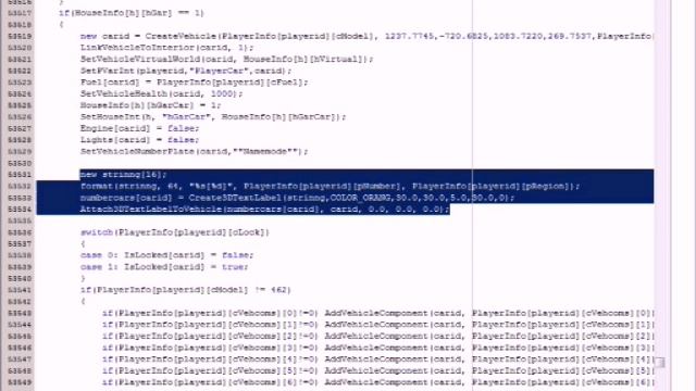 [SA-MP PWN] Как сделать систему номеров для сервера самп смотреть онлайн