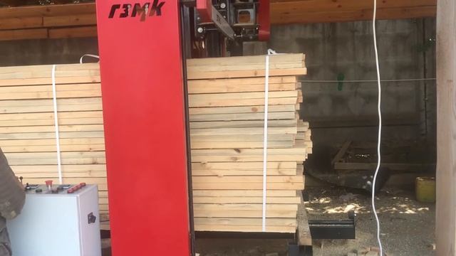 Пакетная Торцовка - Станок для торцовки пакетов древесины (доски) ARBOR смотреть онлайн